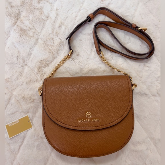 Michael Kors Jet Set Charm Crossbody, Luggage - Picture 1 of 2